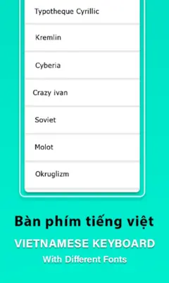 Vietnamese Keyboard 🇻🇳 android App screenshot 1